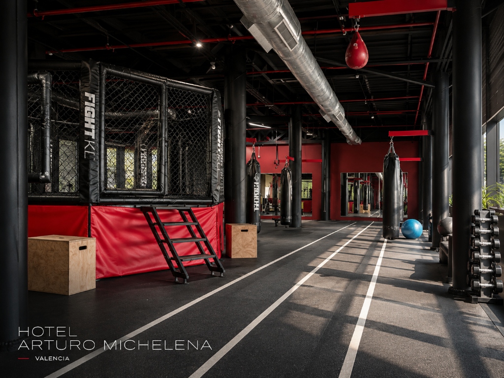 Moderno gimnasio de Hotel Arturo Michelena
