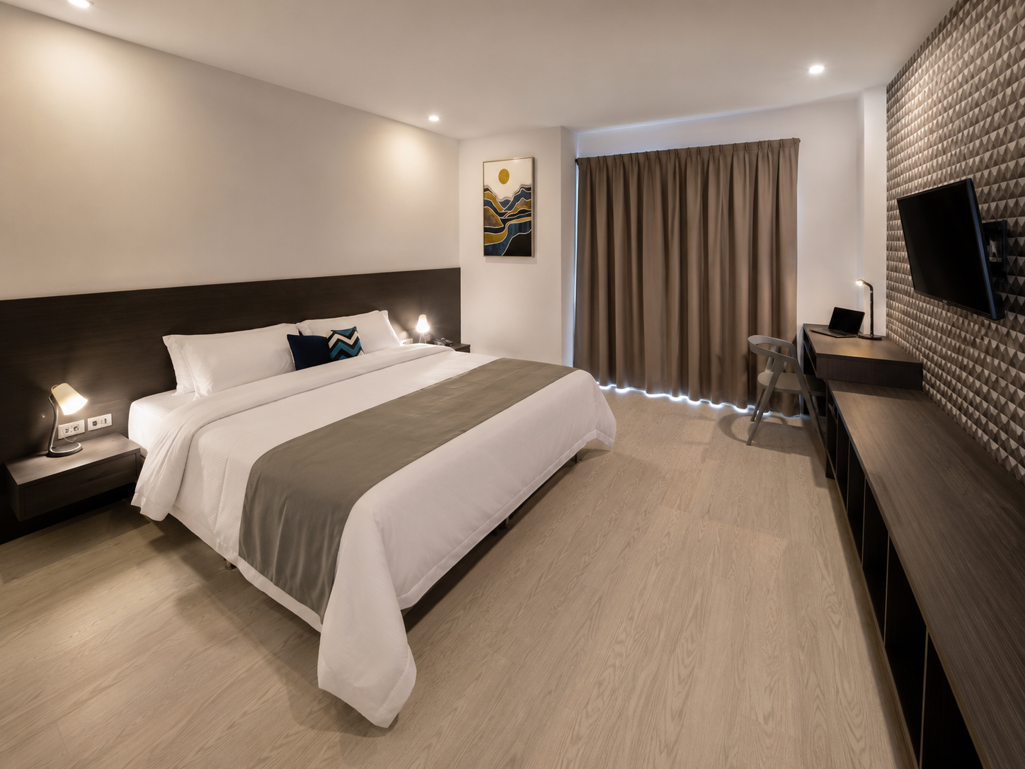 Habitación King - Hotel Arturo Michelena